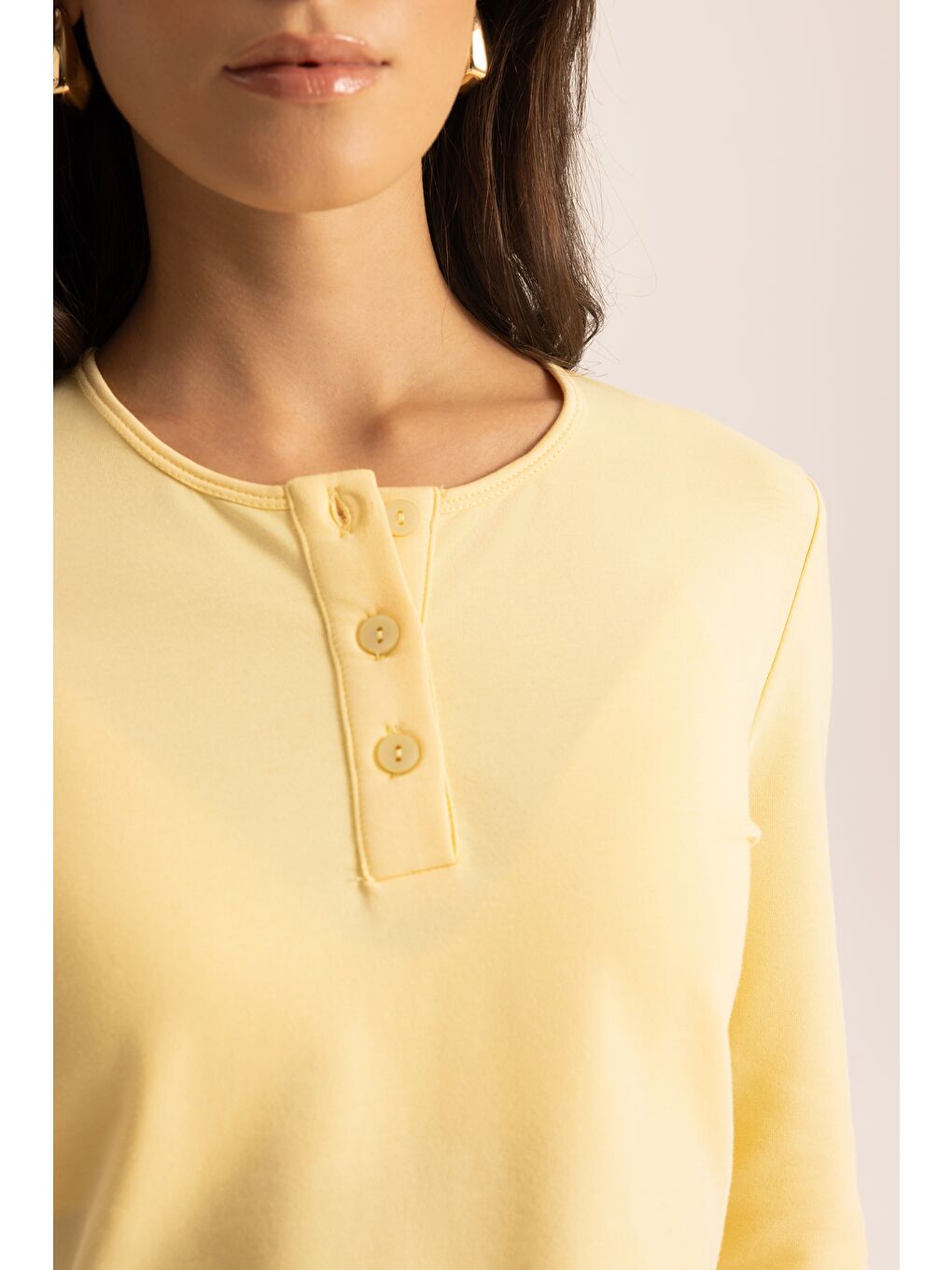 Tuara Basic Sarı Eşofman Takımı-5