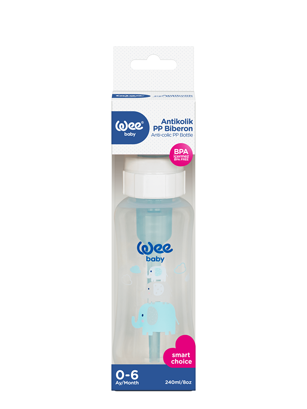 Antikolik PP Cam Biberon 240 ml-1