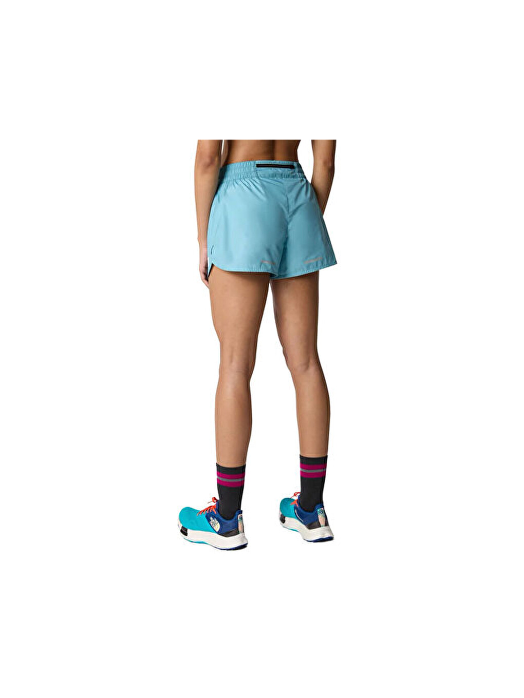 W Limitless Run Short Kadın Koşu Şortu Nf0a7um8lv21 Mavi-3