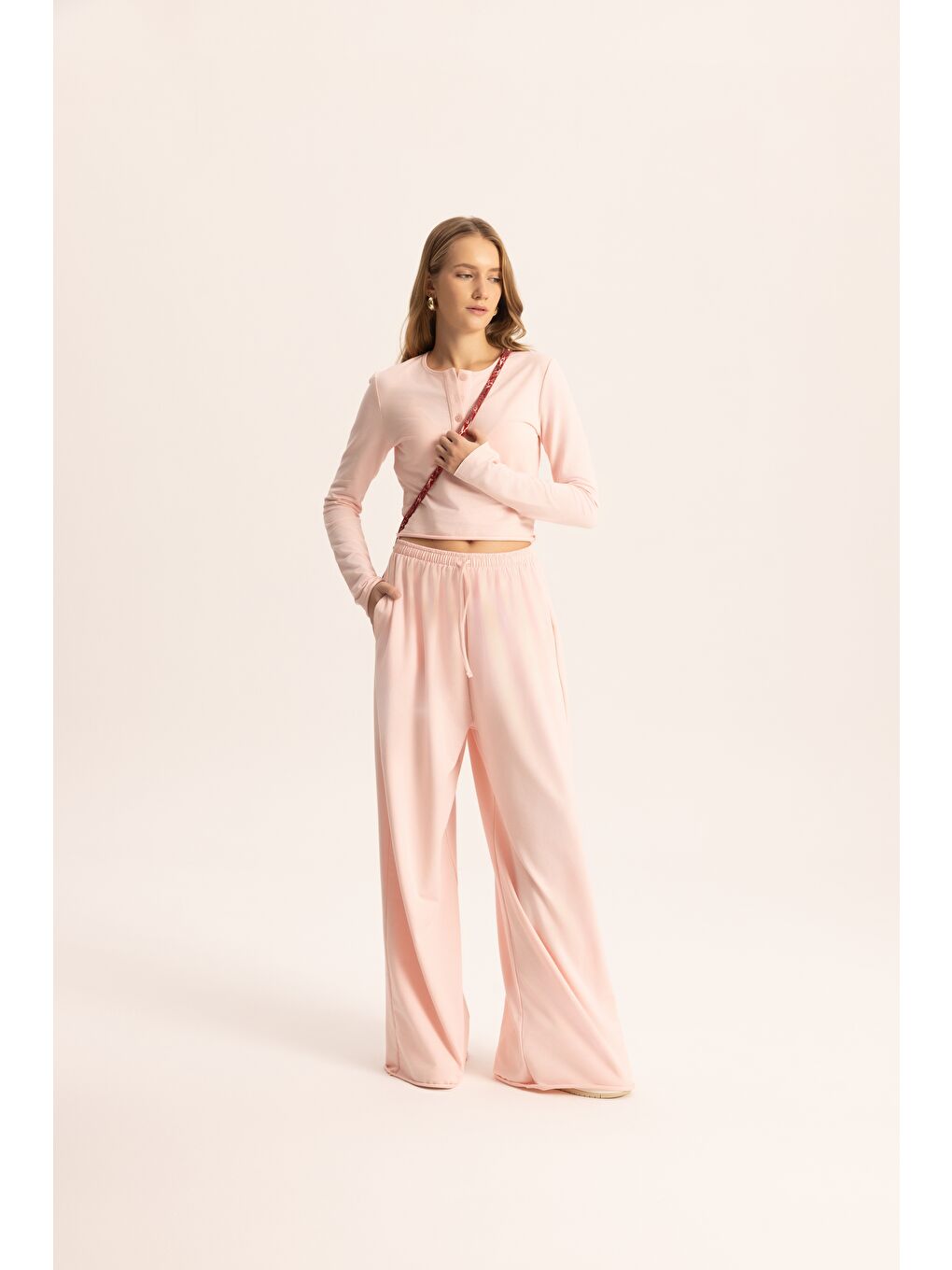 Tuara Basic Pembe Eşofman Takımı-5