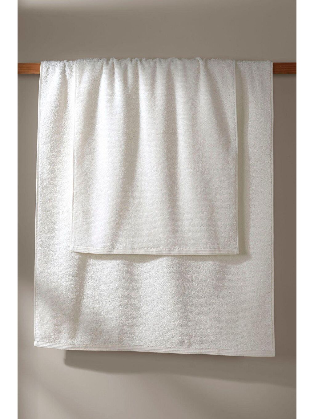 Harmony %100 Pamuk Banyo Havlusu Ekru 70x140-1