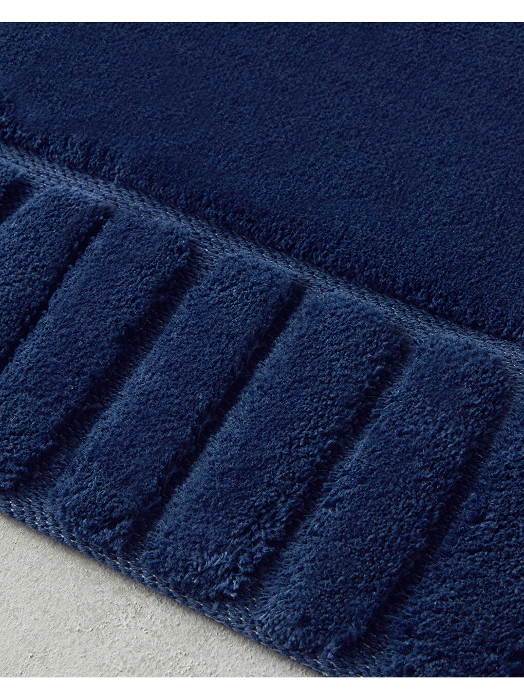 Pearly Pamuklu Banyo Paspası Seti Lacivert-2