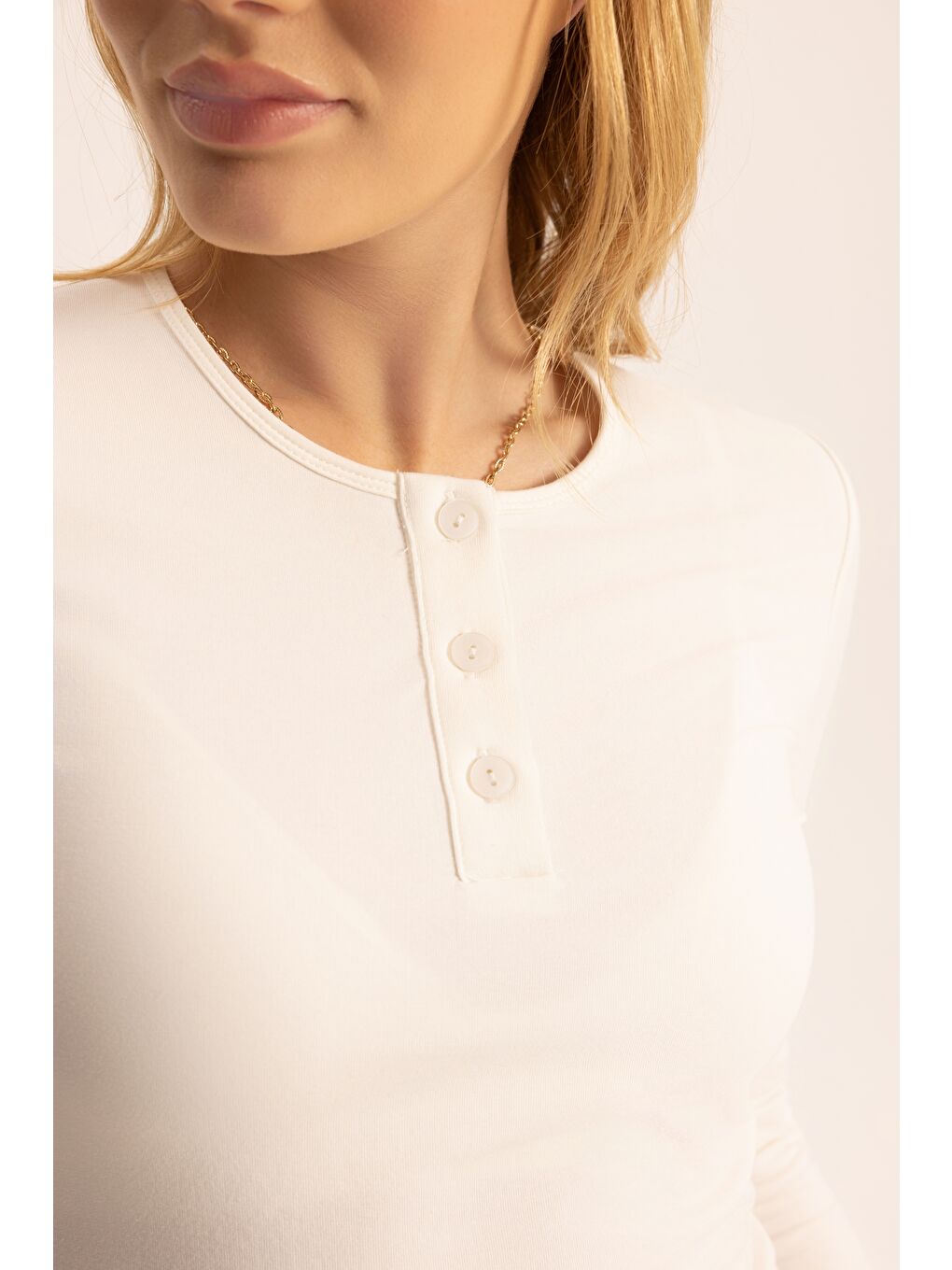 Tuara Basic Ekru Eşofman Takımı-5