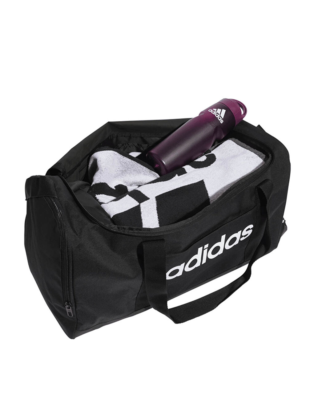 Linear Duffel M Siyah Spor Çantası-1