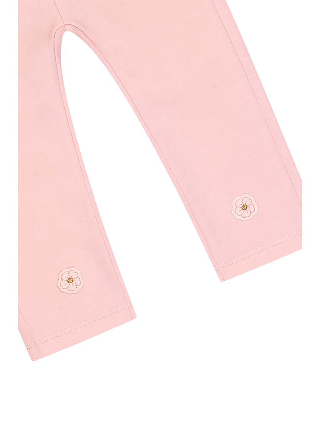 Pembe Yakası Fırfır Detaylı Kız Bebek İkili Takım-4