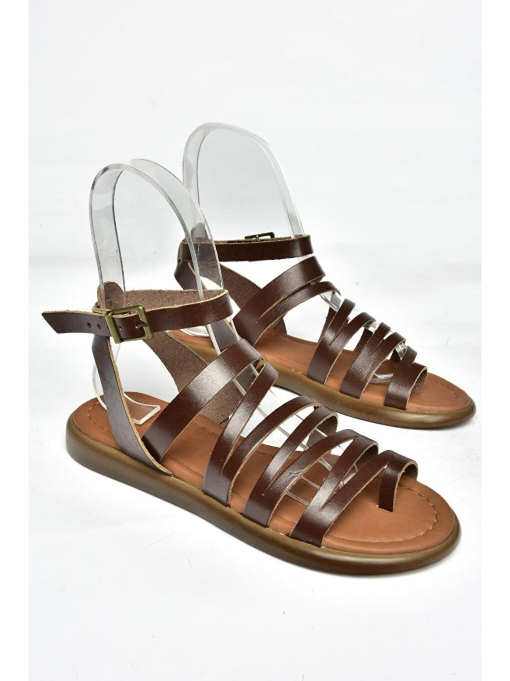 S2910161 Kahverengi Kadın Sandalet-2