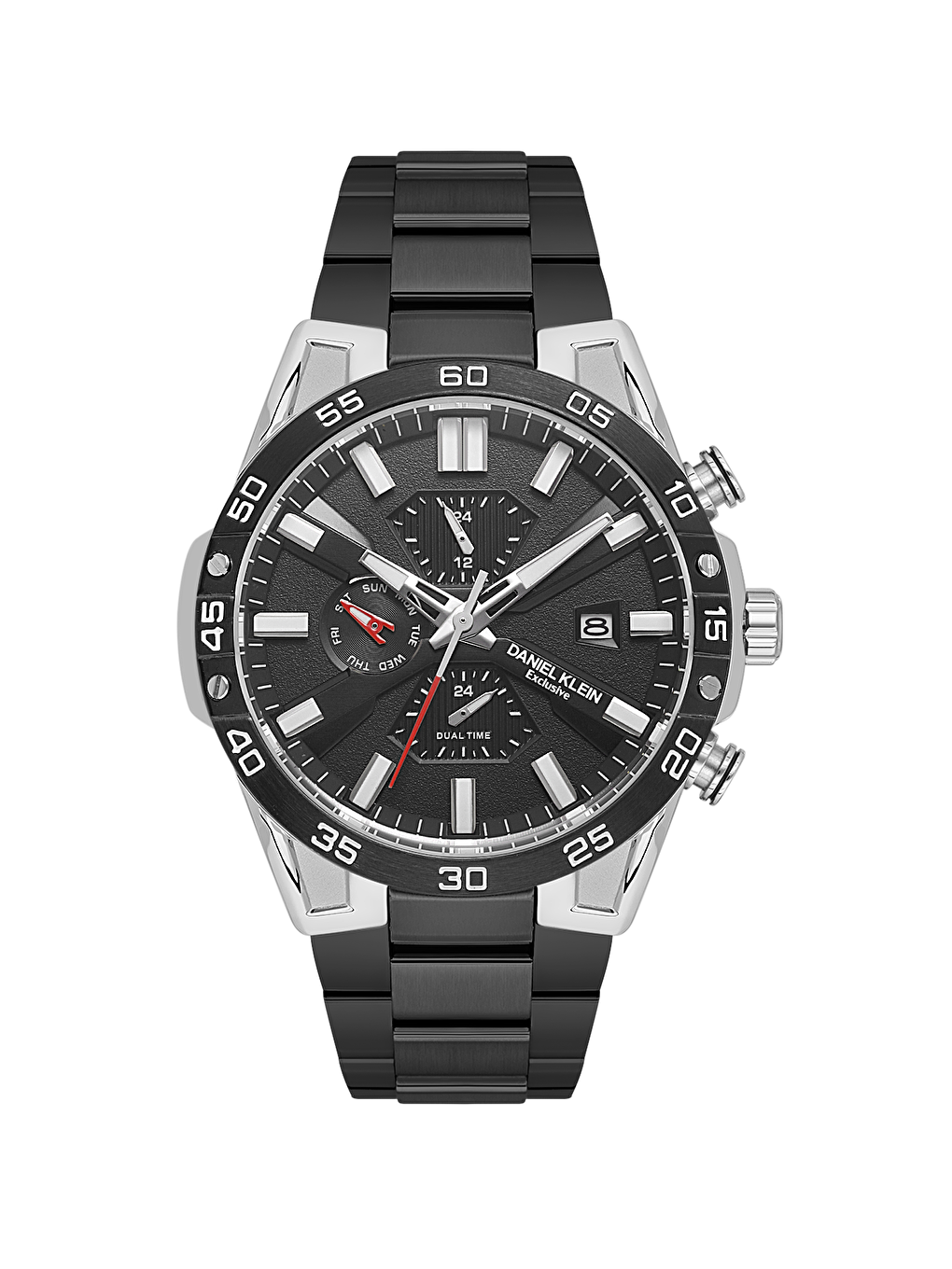 Siyah Orijinal  Su Geçirmez 2 Yıl Garantili DK.1.13974-5  Erkek Kol Saati