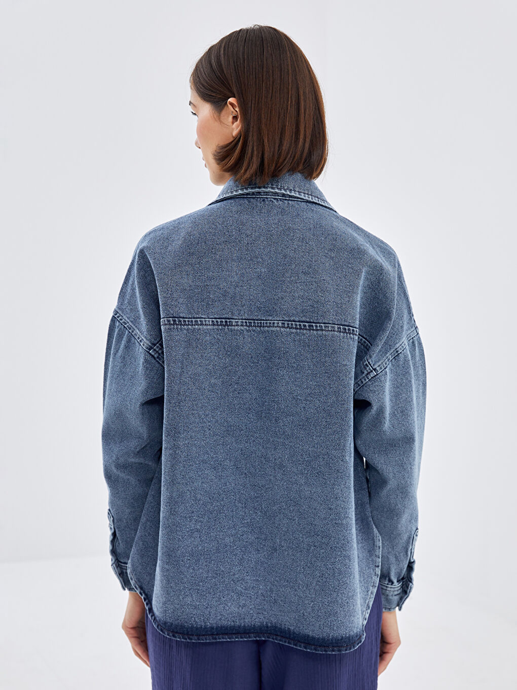 KOOR İndigo Denim Ceket - 1