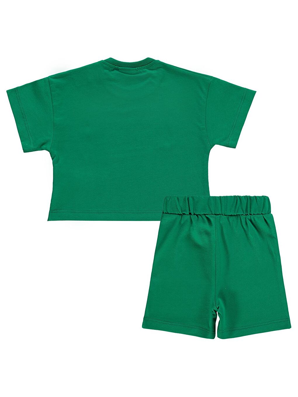 Baby Erkek Bebek Şortlu Takım 6-18 Ay Yeşil-2