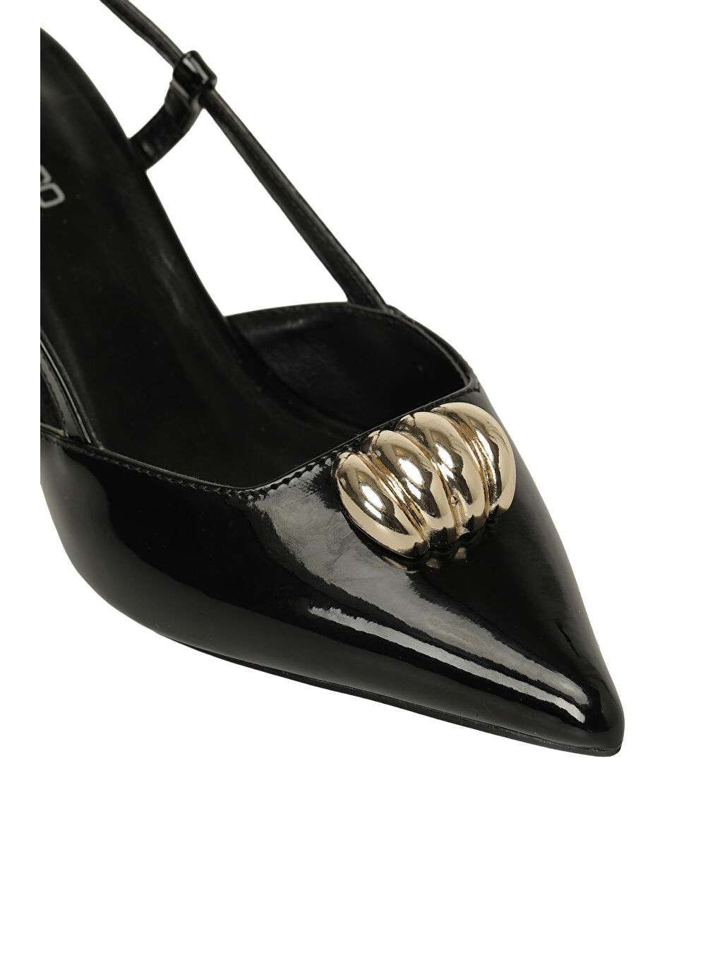 26S-039 6FX Siyah Kadın Topuklu Ayakkabı-6