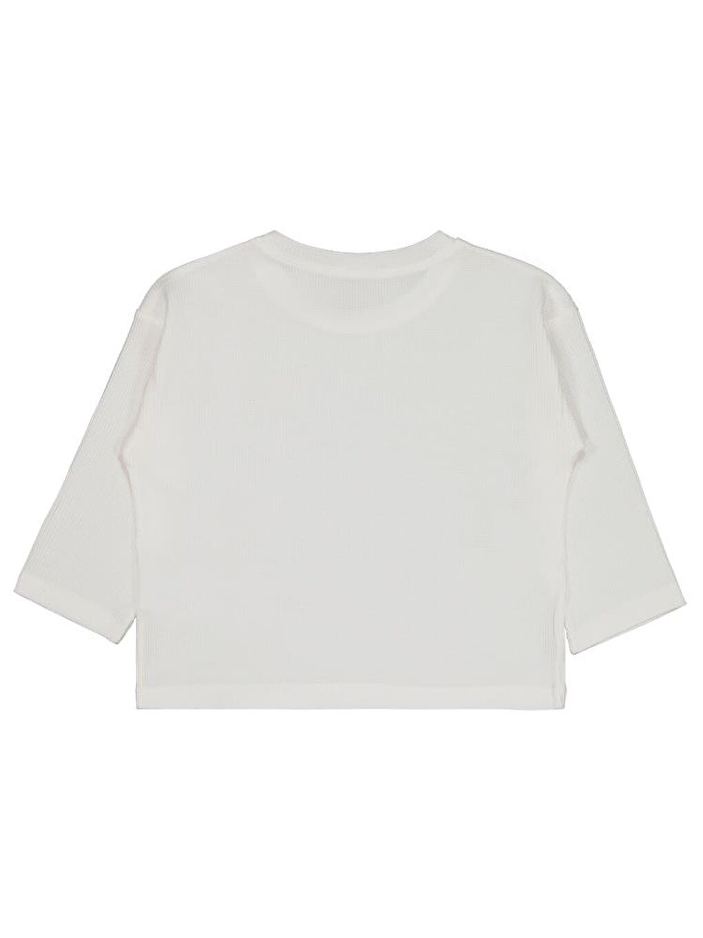 Boys Basic 2-5 Yaş Sweatshirt - Ekru4-5 Yaş-1