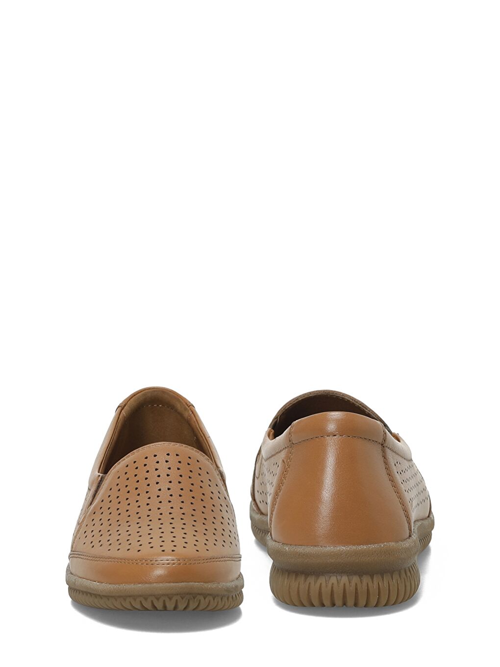 Kahverengi 105408.Z6FX Taba Kadın Düz Ayakkabı-4