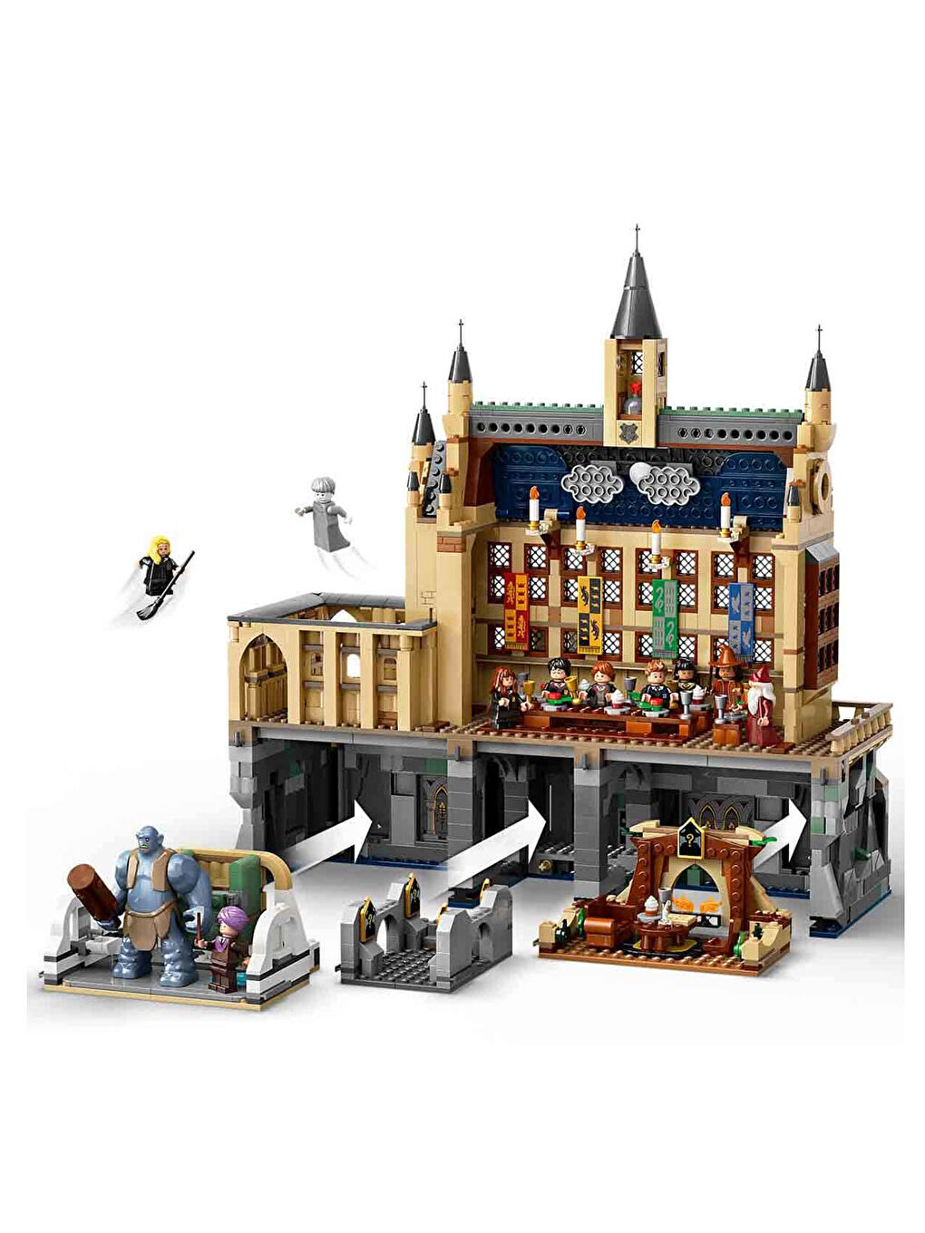 Lego Harry Potter Hogwarts Şatosu Büyük Salon 76435 - 4