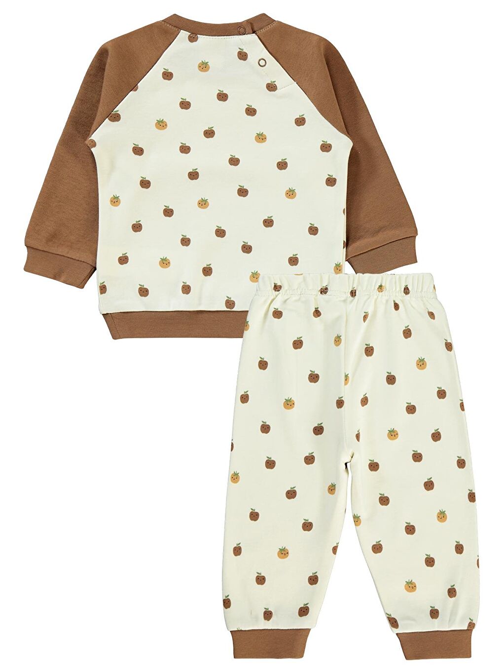 Kahverengi Baby Bebek Takım 6-18 Ay Kahve-1