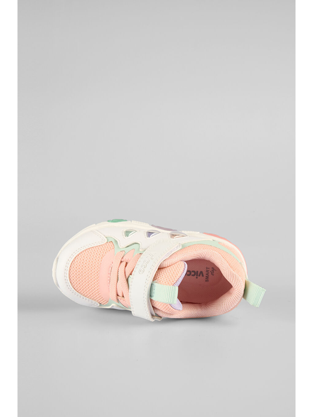 Pembe Phonex Işıklı Kız Bebek Pudra Spor Ayakkabı-2