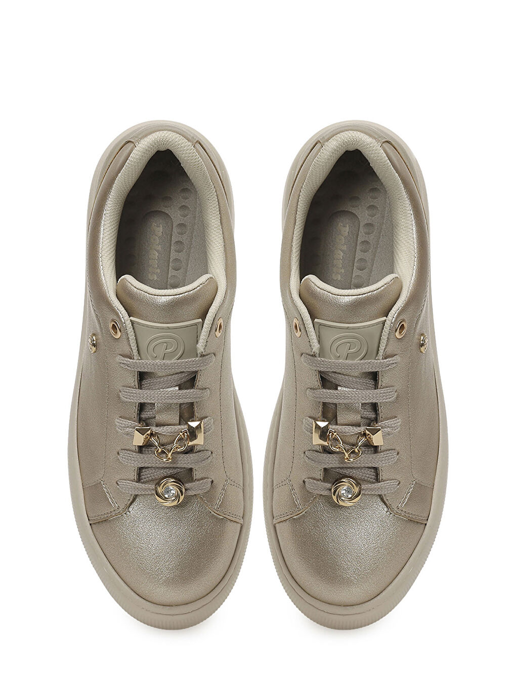 Sarı 327526.Z 6FX Altın Kadın Sneaker-3