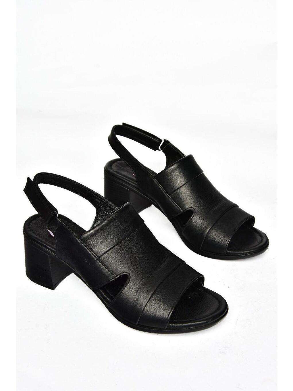 P5554523 Siyah Kadın Sandalet-2