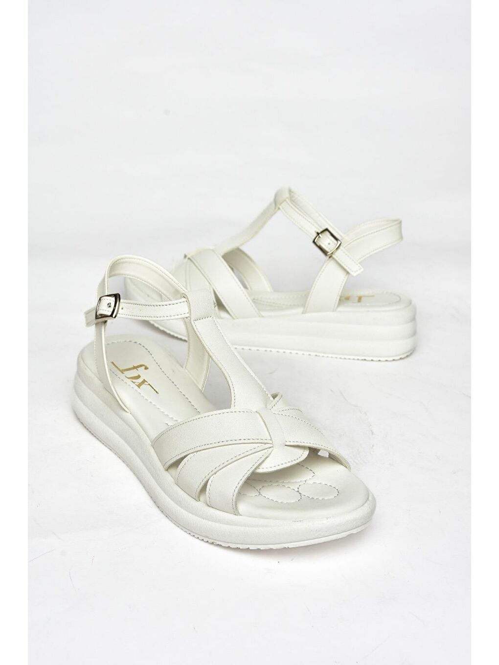 S3149140 Beyaz Kadın Sandalet-2