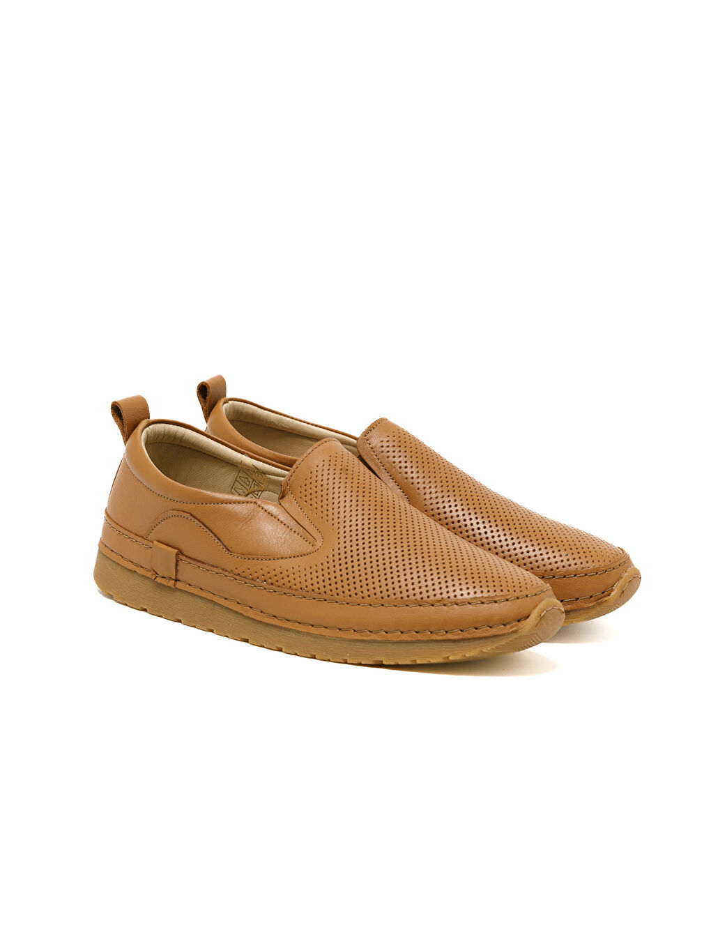 Kahverengi Kadın Sandalet RC-25Y-201-M5 Taba Deri-1