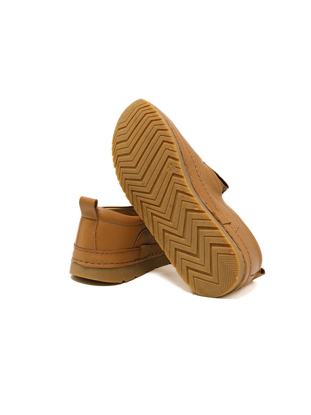 Kahverengi Kadın Sandalet RC-25Y-201-M5 Taba Deri-4