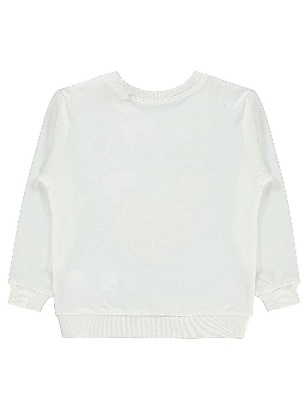 Girls Kız Çocuk Sweatshirt 2-5 Yaş Ekru-1