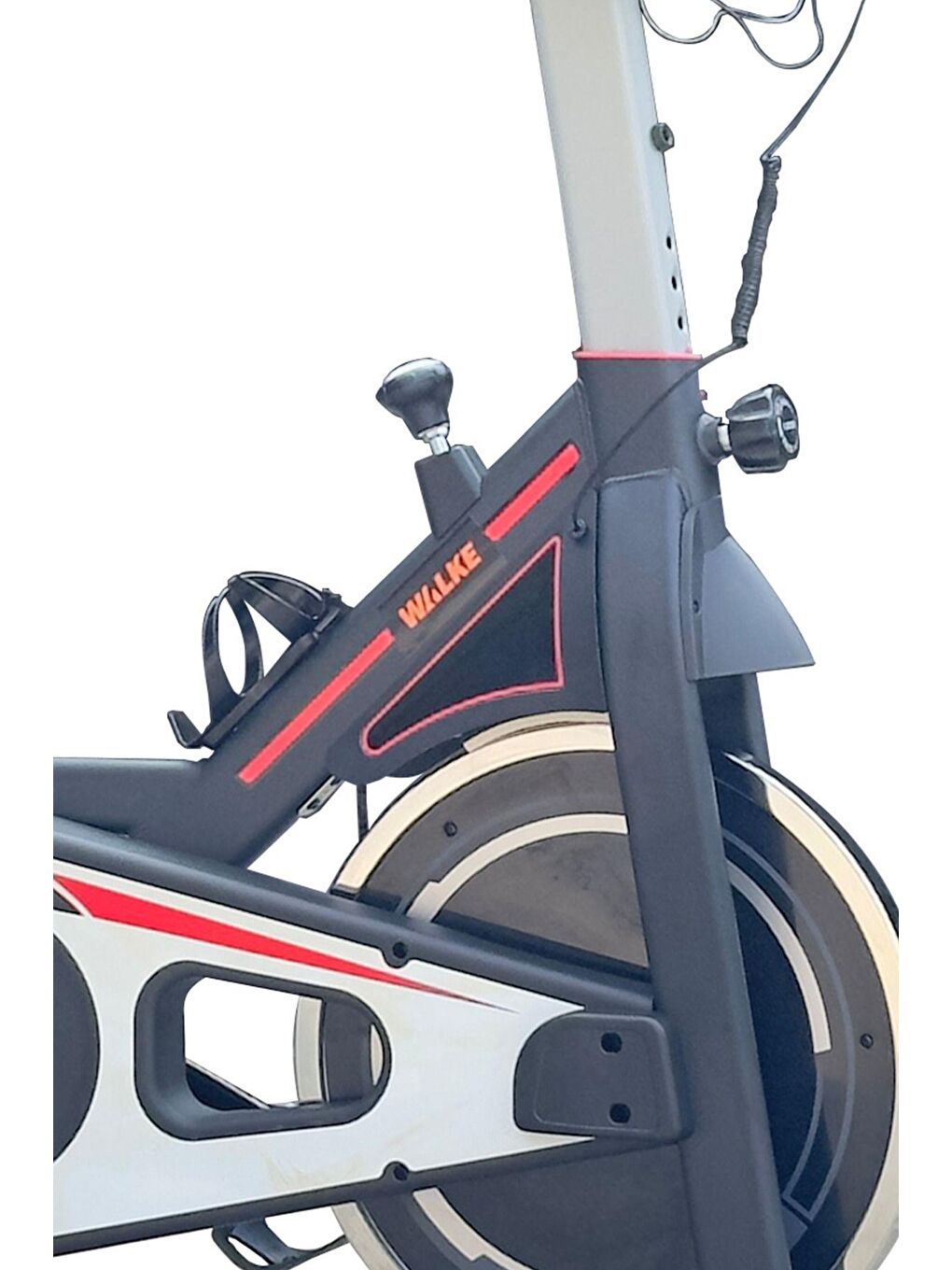 Siyah Healife Spinning Kondisyon Bisikleti Spin Bike Direnç Ayarlanabilir Nabız Ölçer 8 Kg Disk-1