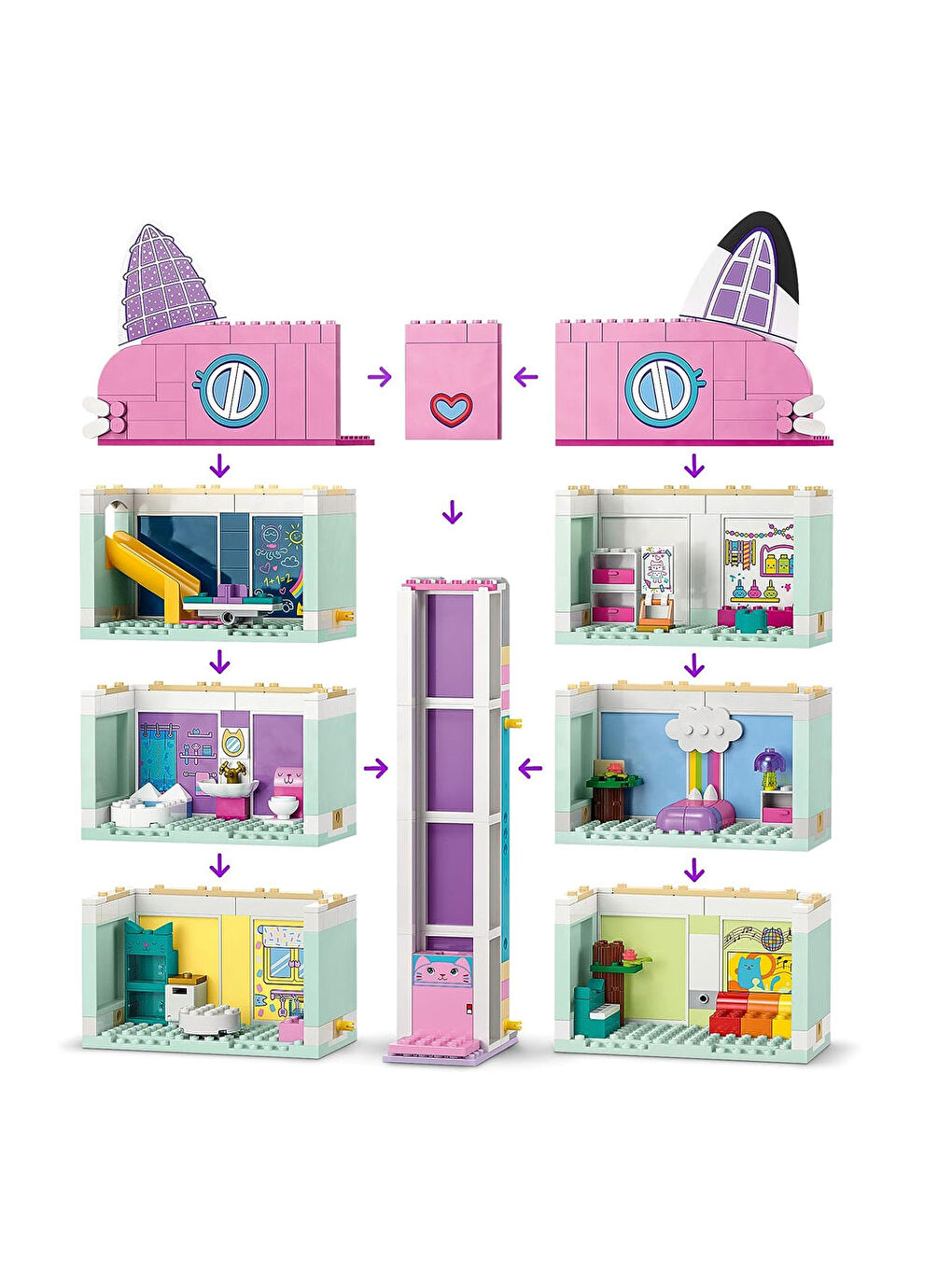 Gabbys Dollhouse Gabbynin Hayal Evi 10788-2