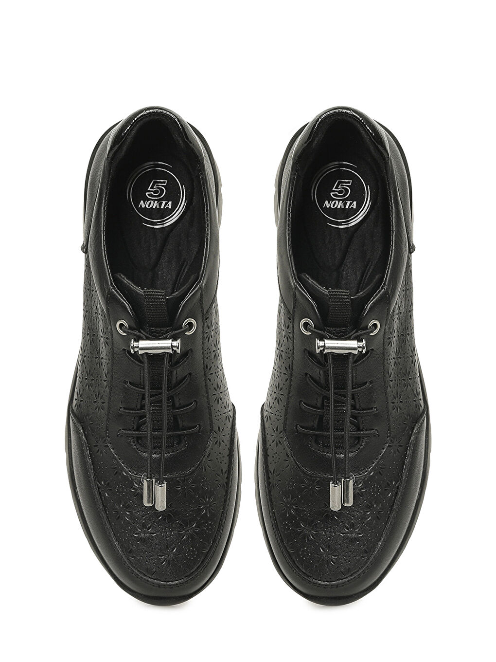 105685.Z6FX Siyah Kadın Comfort Ayakkabı-3