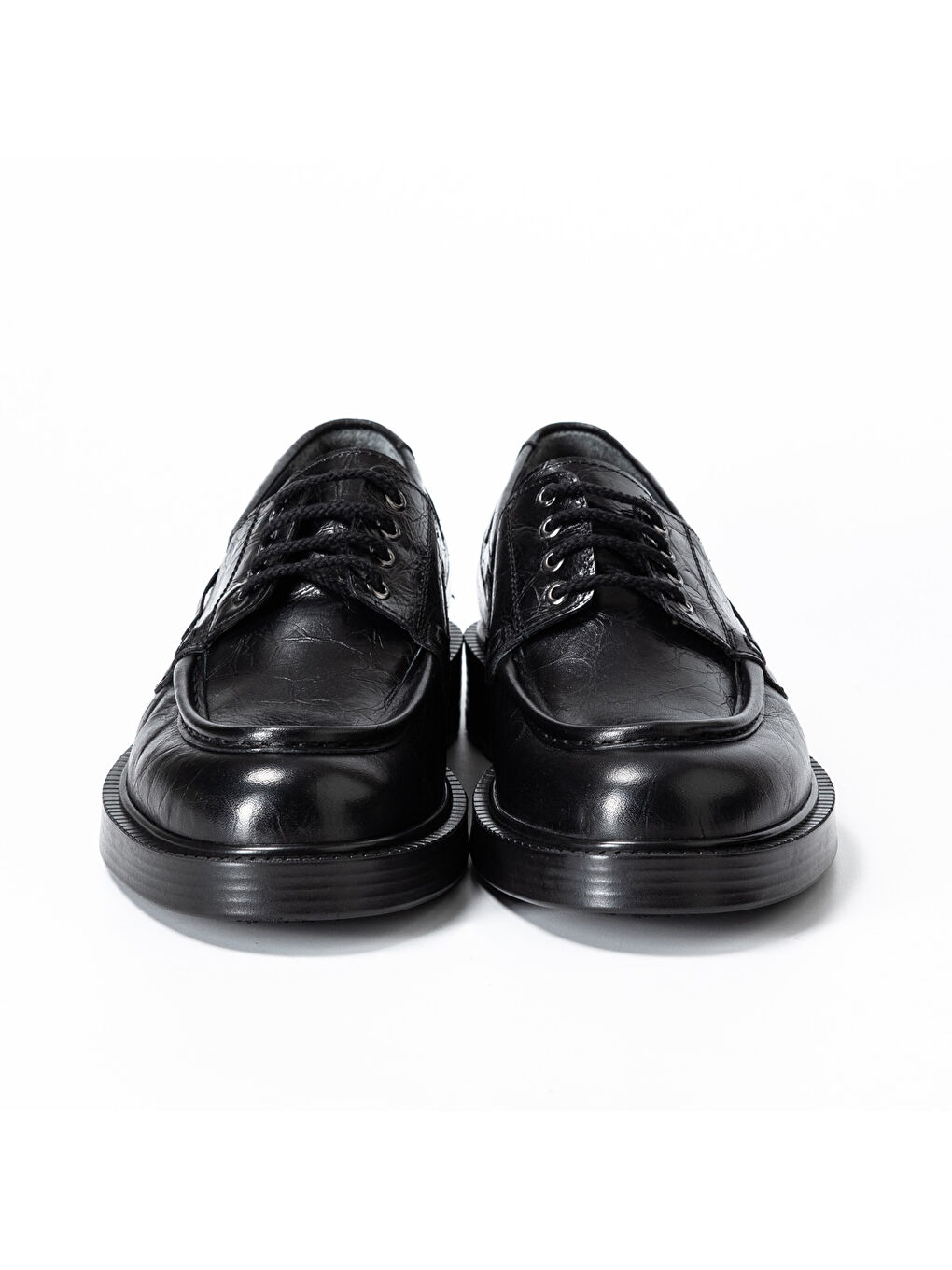 Siyah Erkek Oxford ( Klasik) KA-26Y-C26005 MUNIH Shoe-5