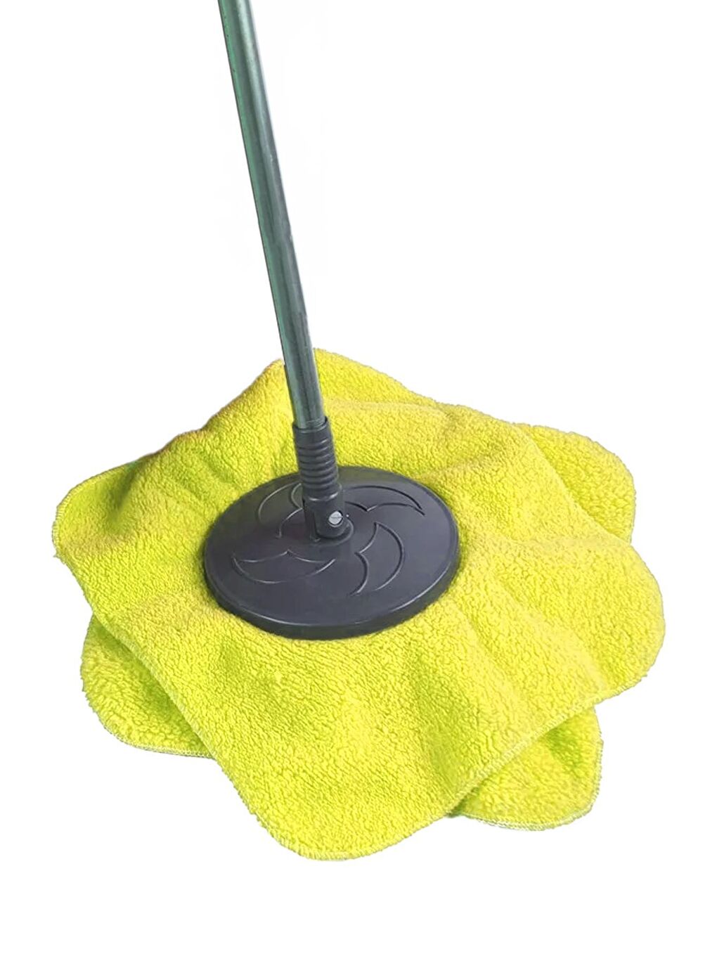 Znp Home Sarı Turn | Welsoft Dönerli Mop Yedek Başlıklı Papas Mop Sarı 35x35 - 1