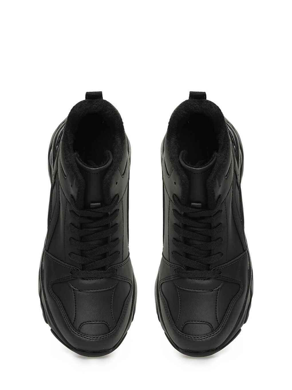 ELENORA HI W 3PR Siyah Kadın High Sneaker-3