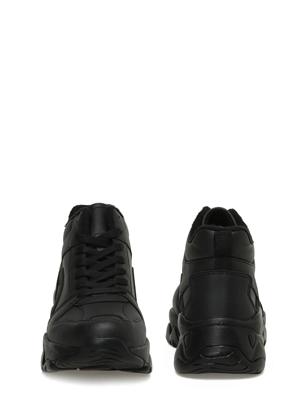 ELENORA HI W 3PR Siyah Kadın High Sneaker-4