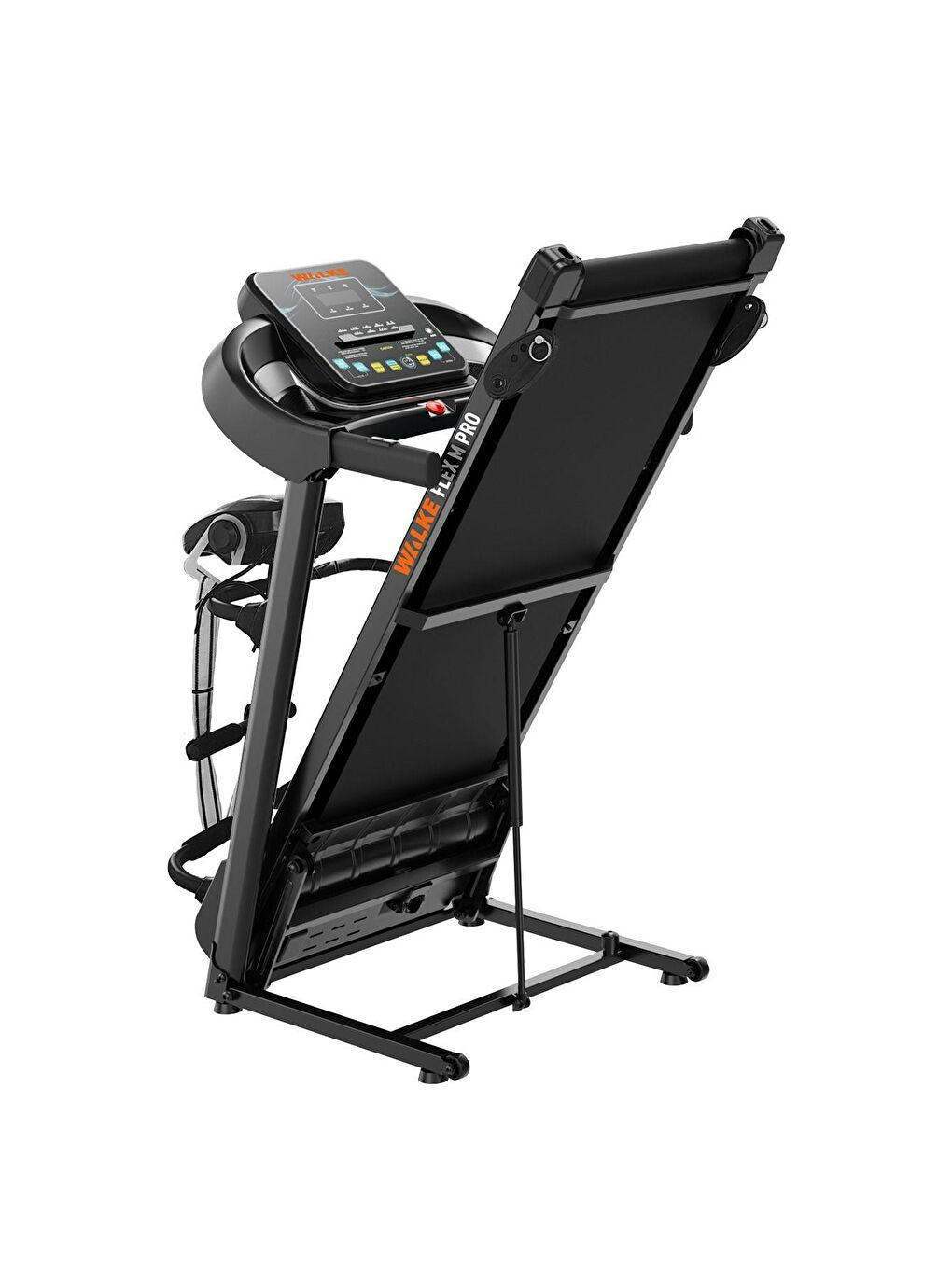 Siyah Flex M Pro Masajlı Katlanabilir Manuel Eğimli Koşu Bandı 2,5 Hp-2