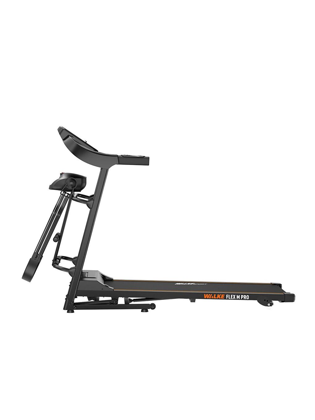 Siyah Flex M Pro Masajlı Katlanabilir Manuel Eğimli Koşu Bandı 2,5 Hp-4