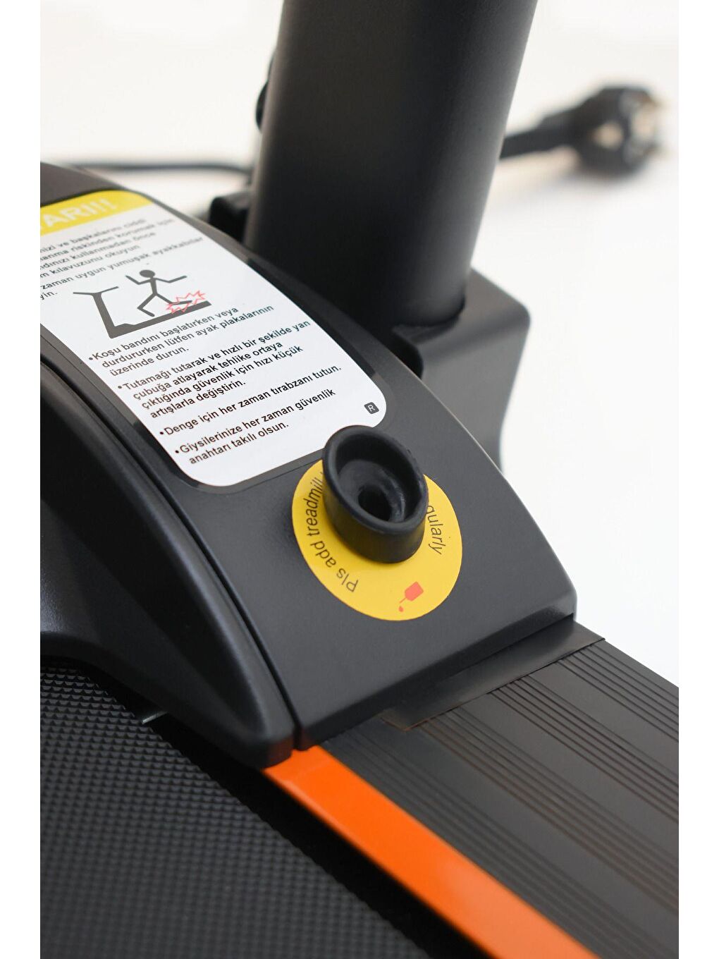 Siyah Wal-pro 2.5 Hp Brushless Motor Spax Uygulama Bağlantılı Masajlı Koşu Bandı 15 Km/h-6