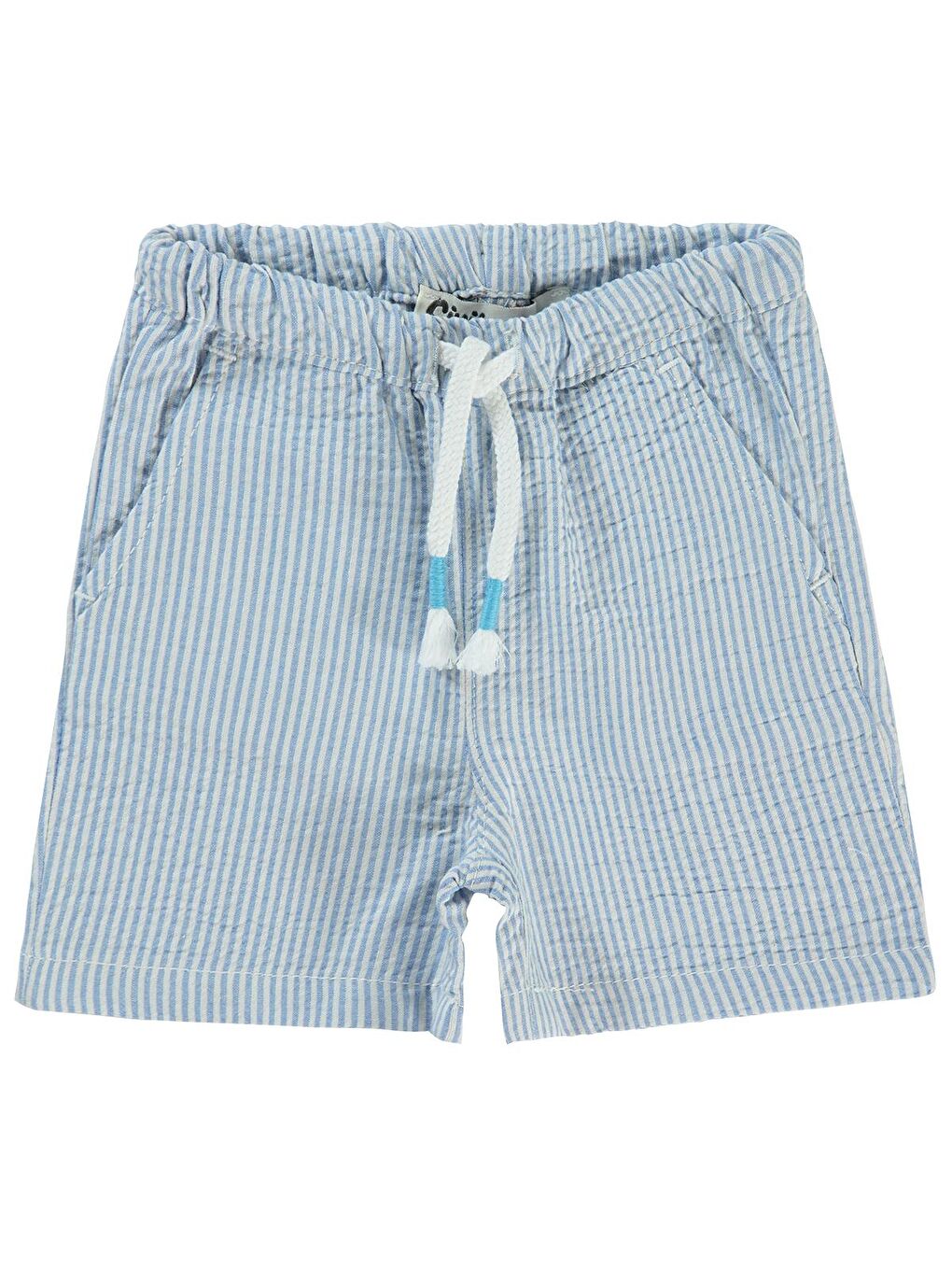 Baby Erkek Bebek Şort 6-18 Ay Mavi