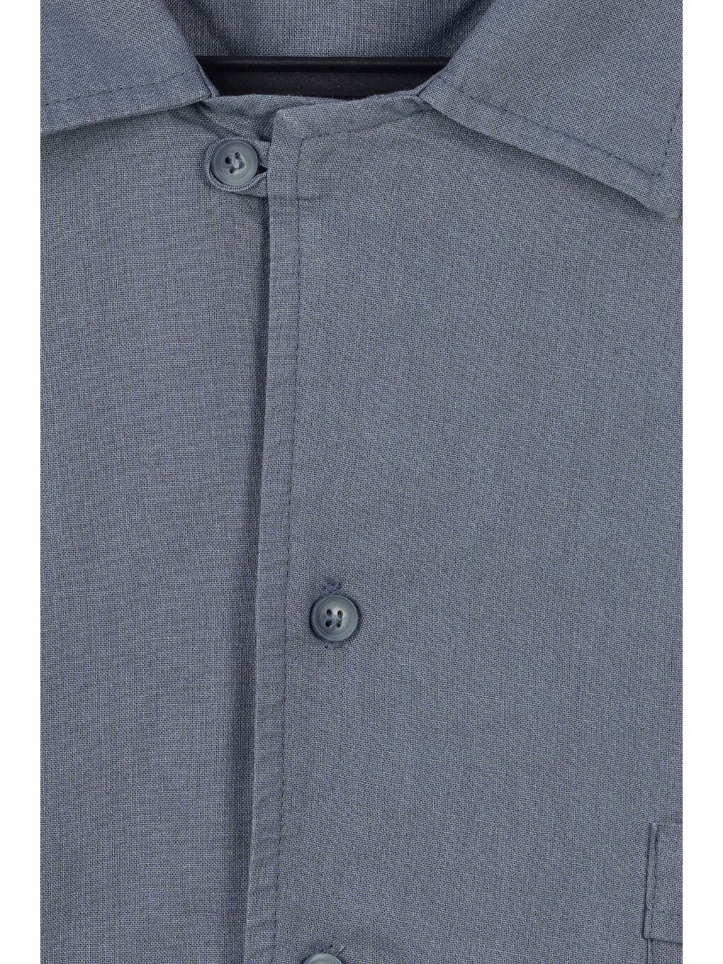 Mavi Giotelli İndigo Normal Kesim Regular Fit Pamuklu Dokuma Lastikli Bel Kamp Yaka Takım-2