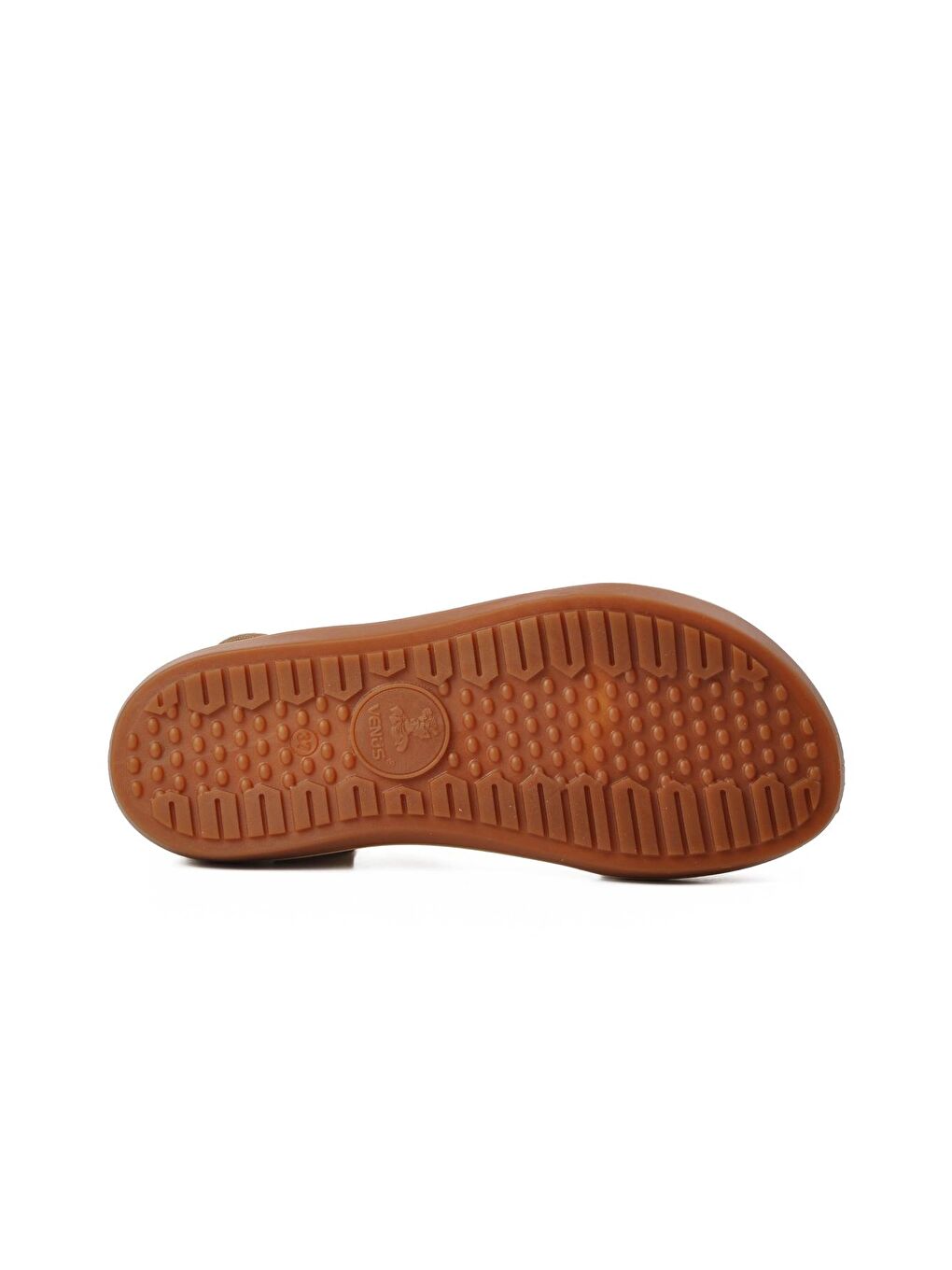 Bej İçi Dışı Hakiki Deri Kadın Sandalet 202064Y-4