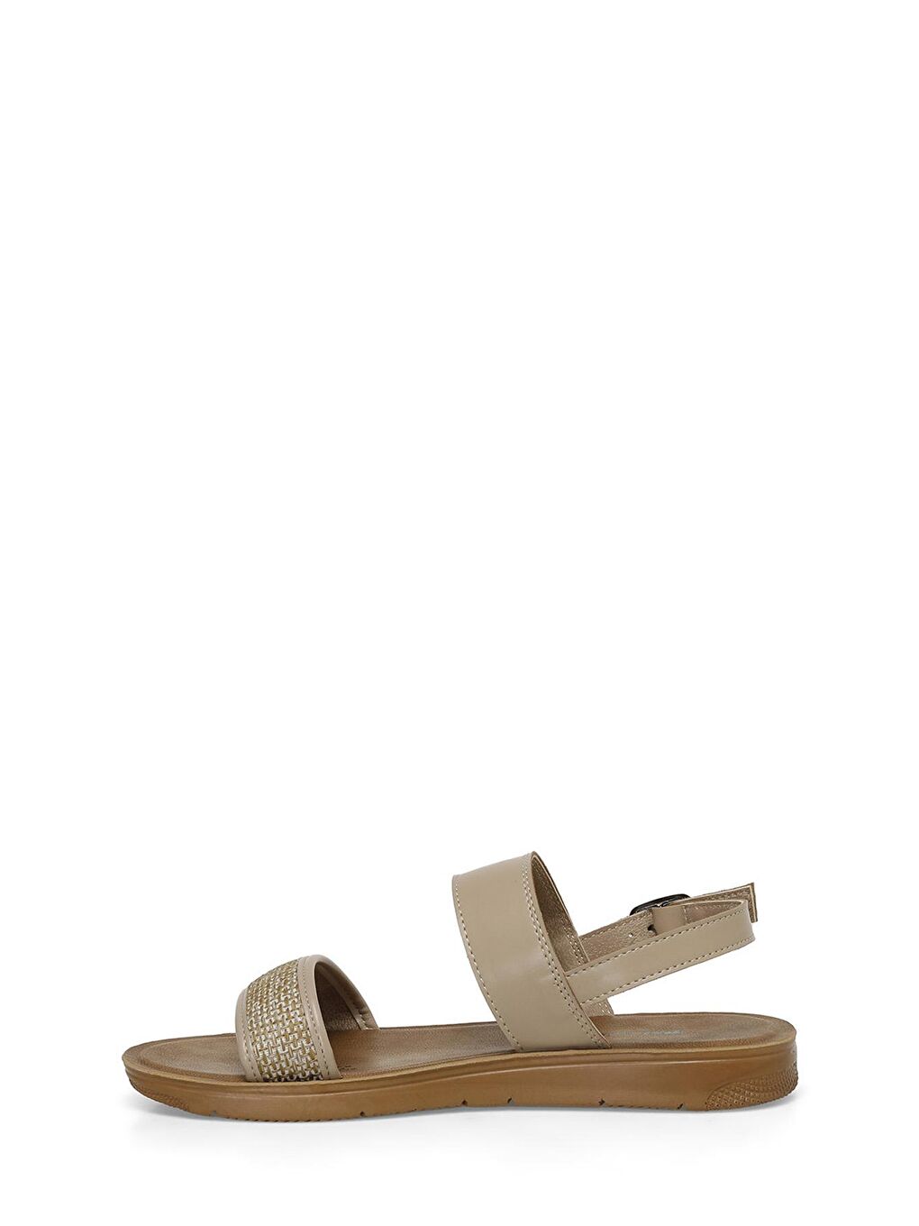 323688.Z 4FX Bej Kadın Düz Sandalet-2