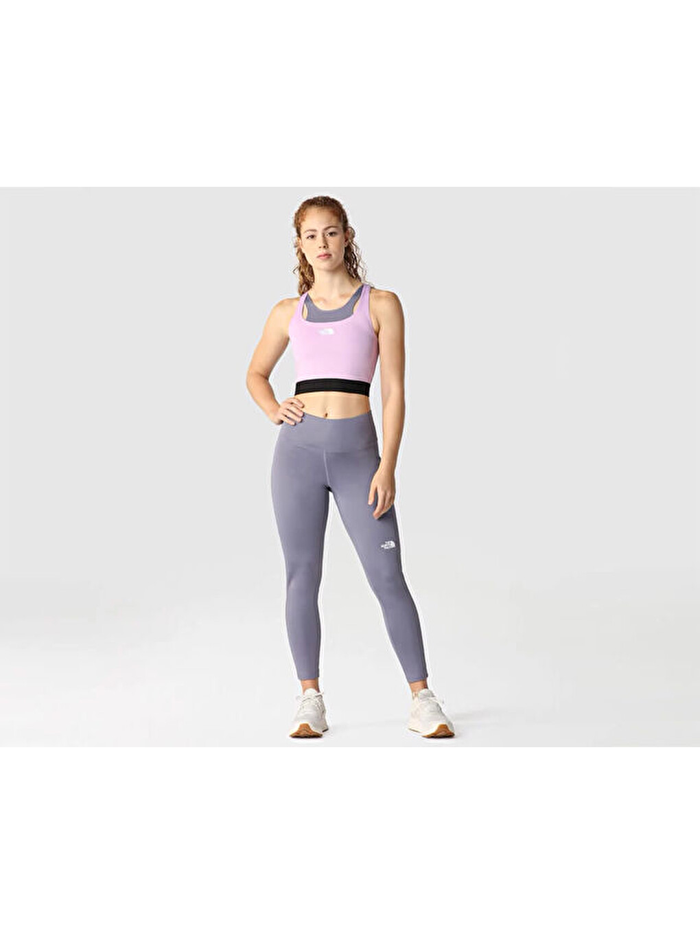 W Flex High Rise 7/8 Tight Kadın Yüksek Belli Koşu Taytı Nf0a7zb8n141 Gri-3