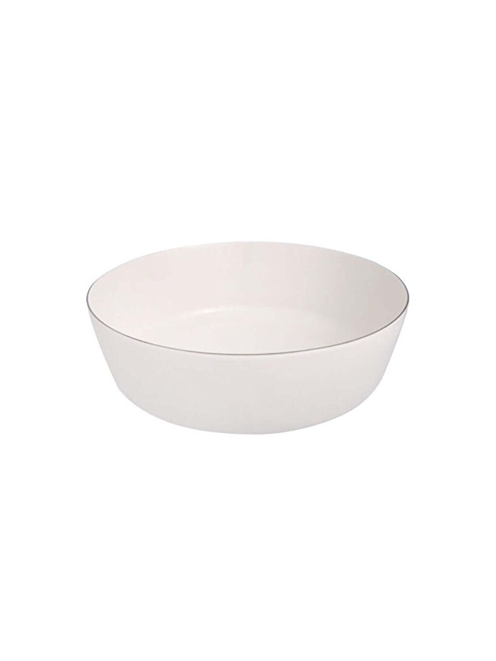 Ekru Chopin Platin Kase 24cm Tekli