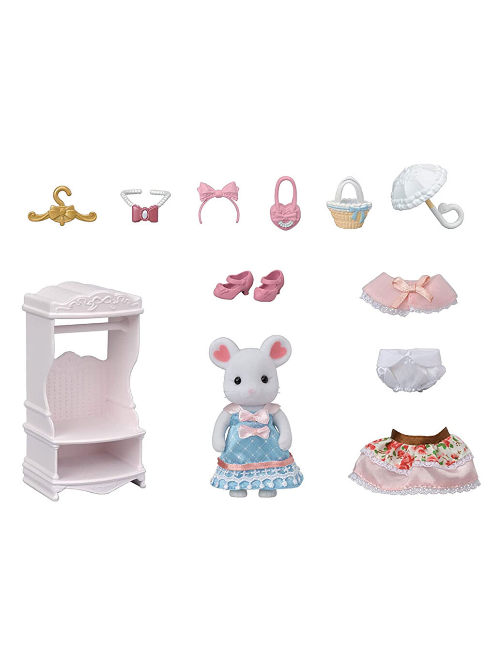 Sylvanian Families Renksiz Moda Seti 5540 - 1