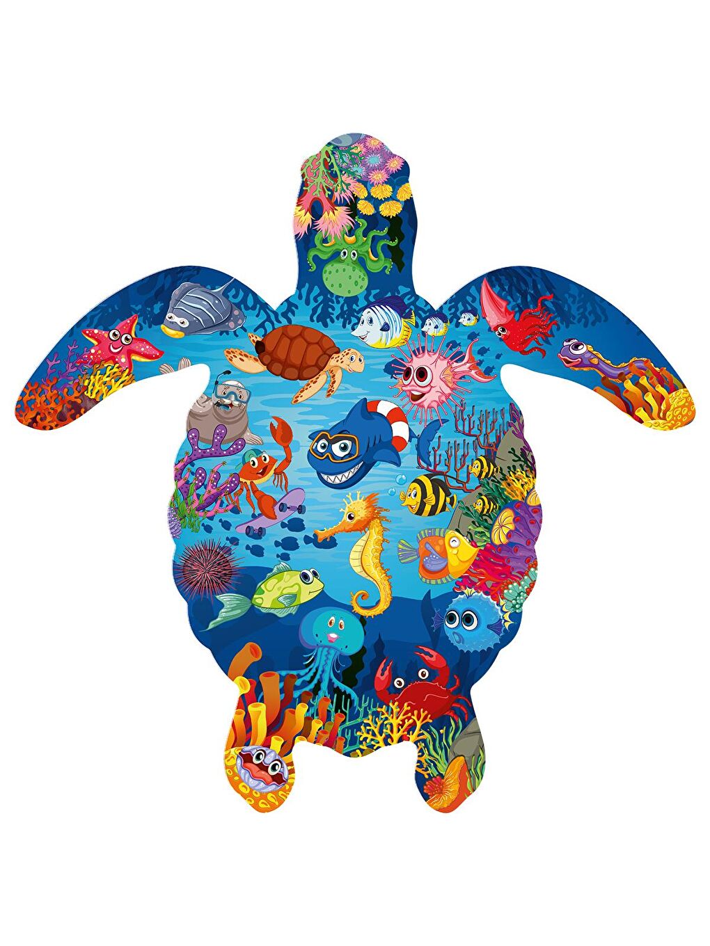 Ahşap Puzzle Su Altı - Standart-1