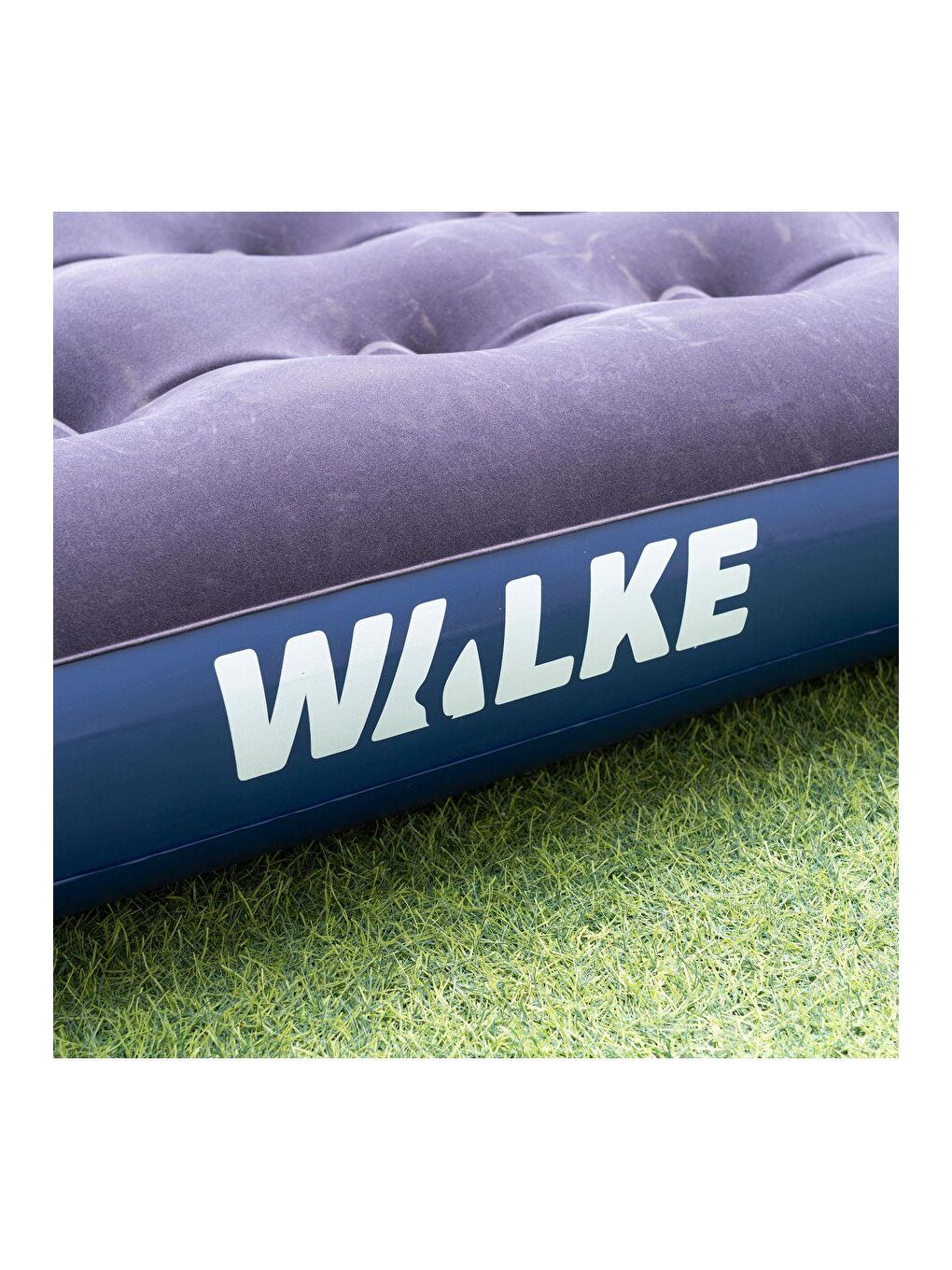 Mavi King Çift Kişilik Şişme Yatak Seti (2 Yastık + Pompa Dahil) 203*152*22 CM 2210-2