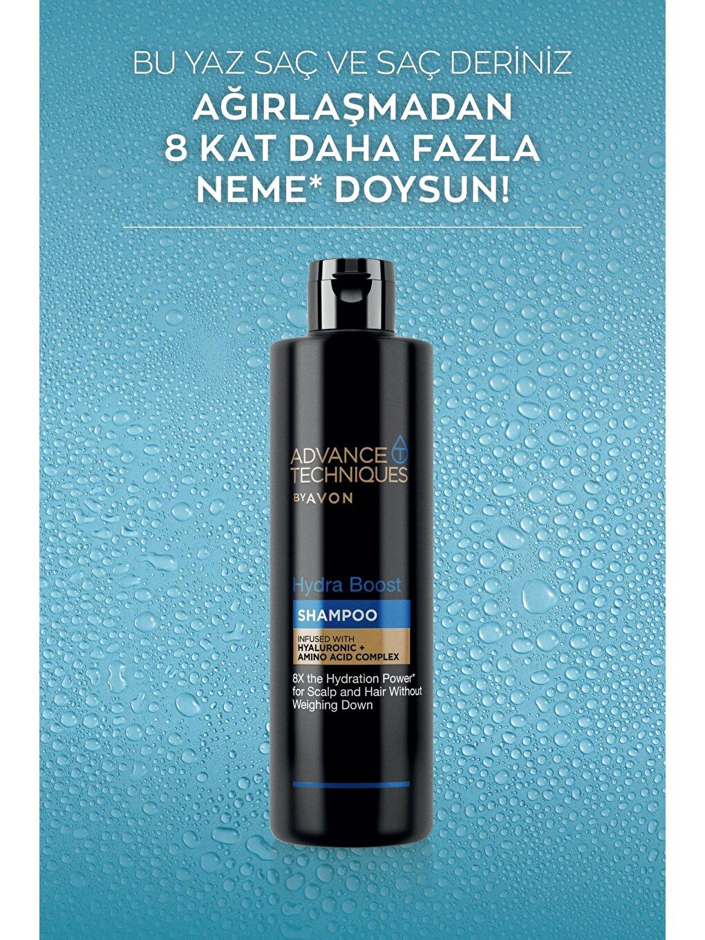 Advance Techniques Hydra Boost Nemlendirici Şampuan 400 Ml. İkili Set-2