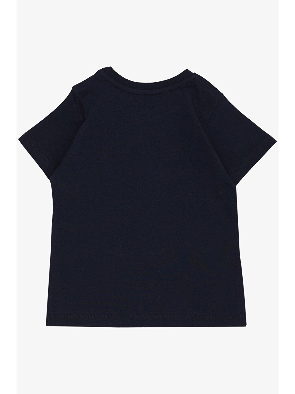 Erkek Çocuk Tişört Cool Yazı Armalı Cepli Lacivert (1.5-5 Yaş)-1