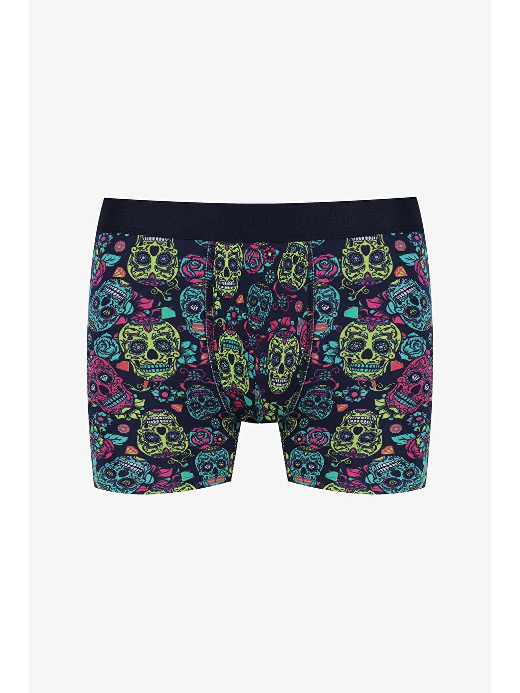 Sarı Erkek Tekli Pamuklu Boxer