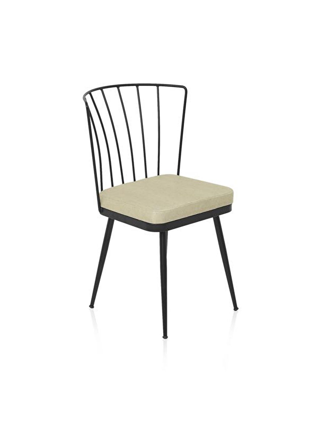 Ekru Ay Sandalye - Krem / Siyah - 81 cm-8