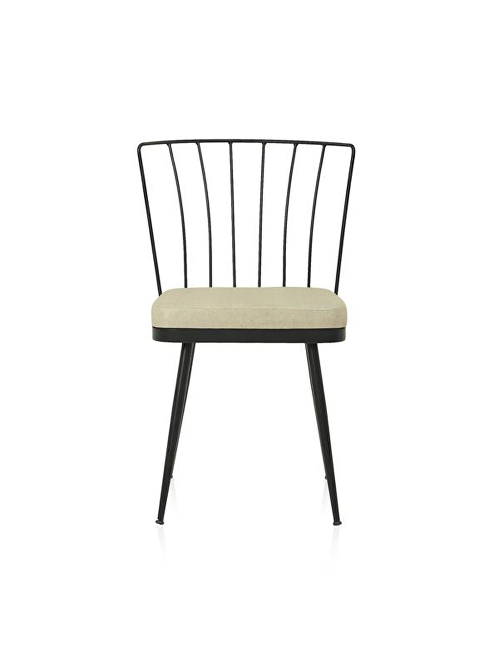 Ekru Ay Sandalye - Krem / Siyah - 81 cm-9