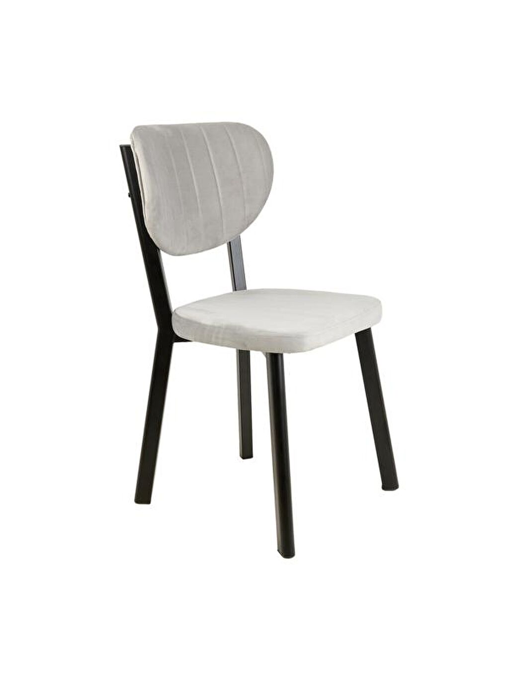 Elma Sandalye - Gri - 85x41x43 cm-1